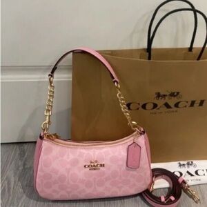 Coach Light Pink Shoulder Bag